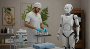 الذكاء الأصطناعى و الحجامه